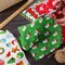 12 Pieces 11.8 x 11.8 Inches Christmas Fabric Bundles Multi-Color Fabric Patchwork Christmas Tree Fat Quarters for DIY Craft Christmas DIY Quilting